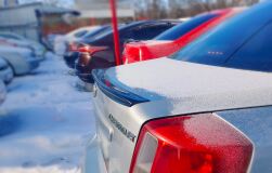 Лип-спойлер (Узкий) для Chevrolet Lachetti седан 2004-2013 G4-5
