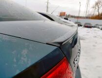 Лип спойлер для Skoda Rapid 2012-2017 var. 2 G3-4