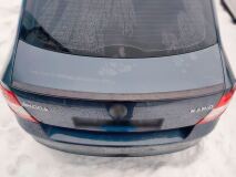 Лип спойлер для Skoda Rapid 2012-2017 var. 2 G3-4