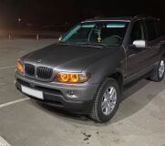 Реснички на фары для BMW X5 E53 2003 - 2006