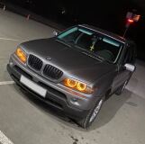 Реснички на фары для BMW X5 E53 2003 - 2006