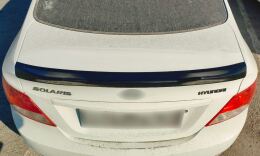 Лип-спойлер для Hyundai Solaris 2010-2014 M4-Style