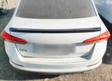 Лип спойлер для Skoda Rapid 2012-2023 var. 1 G3-4
