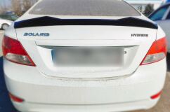 Лип-спойлер для Hyundai Solaris 2010-2014 M4-Style var. 2