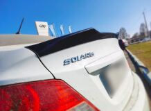 Лип-спойлер для Hyundai Solaris 2010-2014 M4-Style var. 2