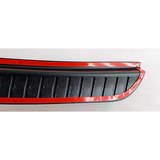 Накладка на задний бампер со скотчем для Chery Tiggo 4 I 2017-2019, Tiggo 4 I рестайлинг 2018-, Tiggo 4 Pro 2020-
