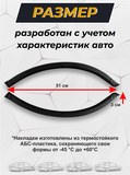 Накладки на внутренние части задних арок (2 шт.) без скотча для Chevrolet Niva 2002-, Chevrolet Niva Bertone 2009-