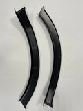 Накладки на внутренние части задних арок БЕЗ СКОТЧА (вариант 2) Toyota LC Prado 120 2003-2009