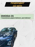 Защита задней арки ШАГРЕНЬ без скотча для Omoda C5 2022-