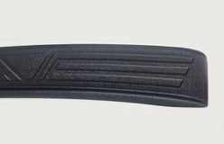 Накладка на задний бампер (со скотчем) для Chevrolet Aveo седан 2011-2015 <D2-1