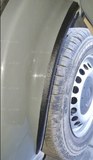 Защита кромки арок передних колес БЕЗ СКОТЧА Volkswagen Transporter T5 2003-2008