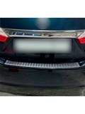 Накладка на задний бампер (со скотчем) для Toyota Corolla (седан) 2012-2015, Corolla (седан) 2015-2018 (рестайлинг)