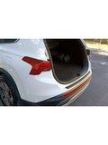 Накладка на задний бампер (со скотчем) для Hyundai Santa Fe IV 2020-2024 D3-3