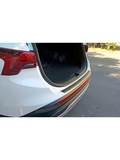 Накладка на задний бампер (со скотчем) для Hyundai Santa Fe IV 2020-2024 D3-3