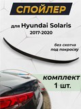 Лип-спойлер для Hyundai Solaris 2017-2020 G2-5
