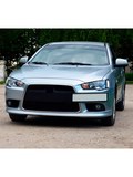 Подиум номера Mitsubishi Lancer 10 2011-2017 рестайлинг ШАГРЕНЬ