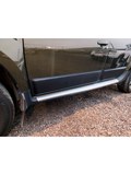 Защитные накладки на двери ШИРОКИЕ (со скотчем) для Renault Duster I (2010-2021) молдинги дверей
