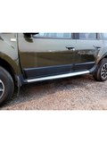 Защитные накладки на двери ШИРОКИЕ (со скотчем) для Renault Duster I (2010-2021) молдинги дверей