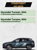 Накладки на кромки задних арок без скотча для Hyundai Tucson IV 2020-2025 C4-8
