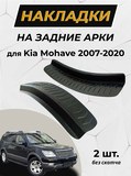 Накладки на внутренние части задних арок БЕЗ СКОТЧА KIA Mohave I 2008-