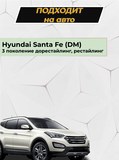 Накладки на внутренние части задних арок БЕЗ СКОТЧА Hyundai Santa Fe III 2013-2015