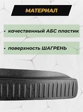 Накладки на внутренние части задних арок БЕЗ СКОТЧА Hyundai Santa Fe III 2013-2015