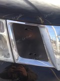 Зимняя заглушка решетки радиатора Nissan Pathfinder 2011-2013 (R51 рестайлинг)