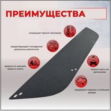 Зимняя заглушка решетки переднего бампера Renault Sandero 2009-2013