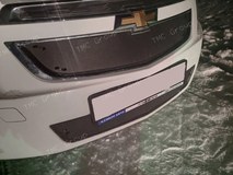 Зимняя заглушка решетки радиатора и переднего бампера Chevrolet Cobalt (седан)