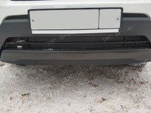 Зимняя заглушка решетки переднего бампера Hyundai Creta I 2016-