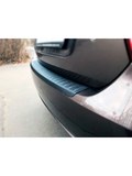 Накладка на задний бампер (со скотчем) Volkswagen Polo V (седан) 2009-2015 <(н/г) (АО) S2-3