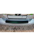 Накладка на задний бампер (со скотчем) для Nissan Tiida C11 седан 2007-2014 <(н/г)(АО) D3-6