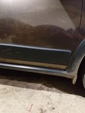 Молдинги на двери ШАГРЕНЬ (со скотчем) для Renault Sandero II 2014-2017(II дорестайлинг), Sandero Stepway II 2014- (