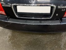 Накладка на задний бампер без скотча для Hyundai Sonata 2002-2009 S4-3