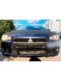 Воздуховоды (ноздри) цельные в передний бампер Mitsubishi Lancer 10 2007-2010
