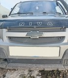 Зимняя заглушка решетки радиатора Chevrolet Niva Bertone 2009-