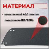 Зимняя заглушка решетки переднего бампера Renault Sandero Stepway 2009—2013