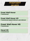 Накладки на внутренние части задних арок БЕЗ СКОТЧА Great Wall Hover H2 2005-2010, Great Wall Hover H3 2010-2013