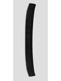 Накладка на задний бампер со скотчем для Kia Rio 3, Hatchback, 2011 - 2015 D3-9