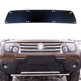 Зимняя заглушка решетки переднего бампера Renault Duster 2010-2014 G3-22