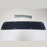 Зимняя заглушка решетки переднего бампера Renault Duster 2010-2014 G3-22