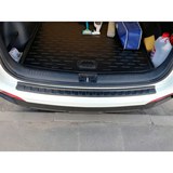Накладка на задний бампер (со скотчем) для Hyundai Creta I 2016- (АО)
