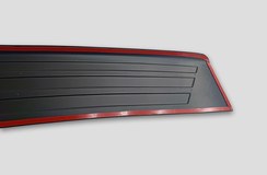 Накладка на задний бампер (со скотчем) для Hyundai Tucson 2018-2021 (III рестайлинг) D2-8