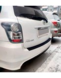 Накладка на задний бампер (со скотчем) для Toyota Corolla Fielder E140 2006-2012 <D2-6