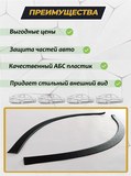 Защита кромки задних арок вар.2 (без скотча) для Haval Jolion 2021+