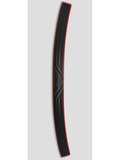 Накладка на задний бампер (со скотчем) для BMW X5 (E70) 2010-2013 (II рестайлинг) D3-9