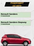 Накладки на внутренние части задних арок без скотча Renault Sandero 2014-2022, Renault Sandero Stepway (II дорестайлинг) 2014-2022