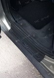 Накладки на внутренние пороги дверей (без скотча) для Chevrolet Niva 2002-, Chevrolet Niva Bertone 2009-