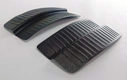 Накладки на внутренние части задних арок без скотча Mitsubishi Outlander 2007-2012, Peugeot 4007 2007-2013, Citroen C-Crosser 2007-2013 (без скотча)