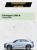 Накладка на задний бампер (со скотчем) для Changan Uni-K 2020-